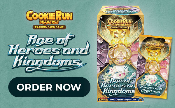 Order Cookie Run Braverse Age of Heroes and Kingdoms now!