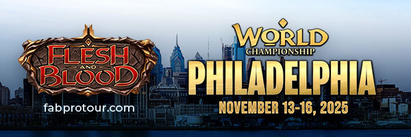 Register Now for the Flesh and Blood World Championship Philadelphia!